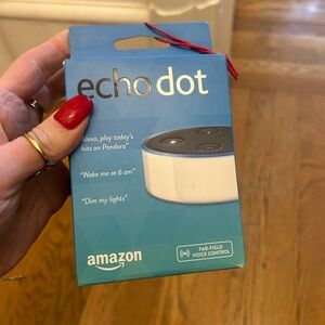 BRAND NEW IN BOX! Amazon Echo Dot